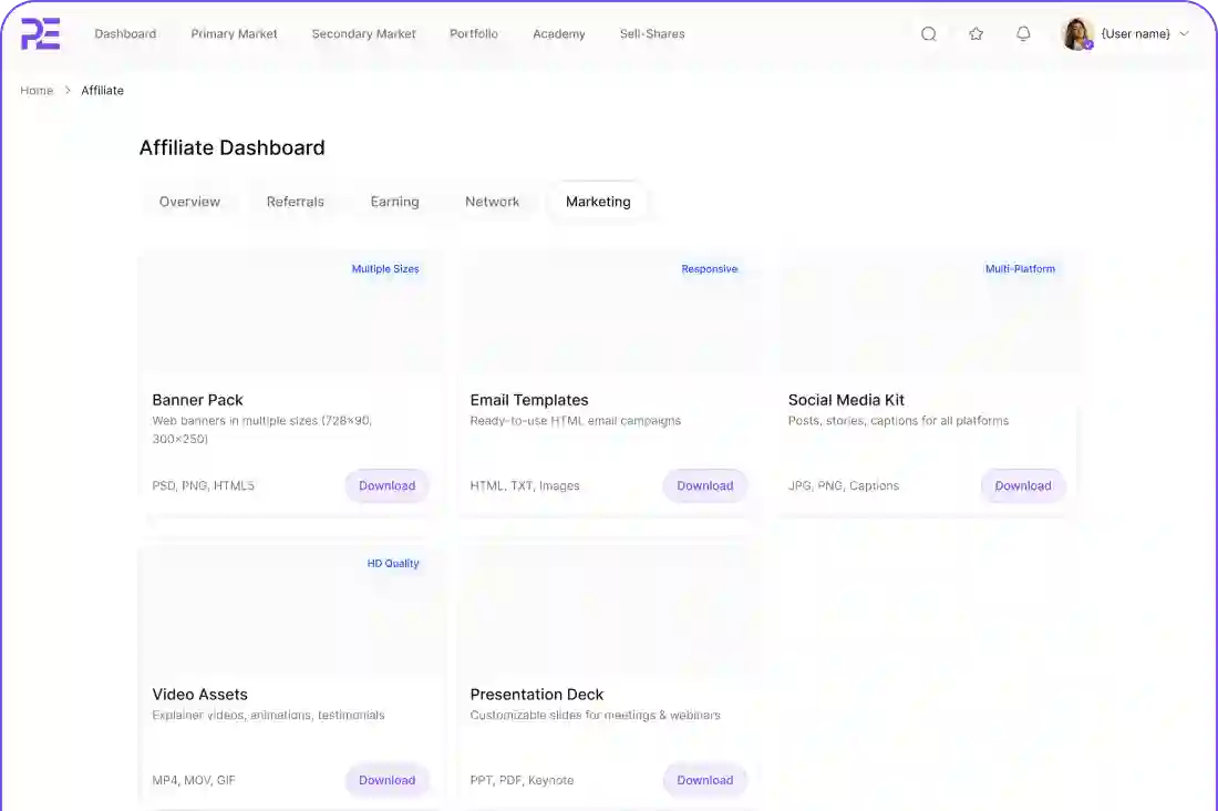 Marketing toolkit